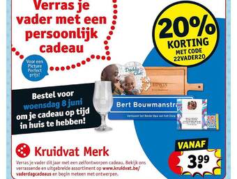 Kruidvat Persoonlijk Cadeau aanbieding