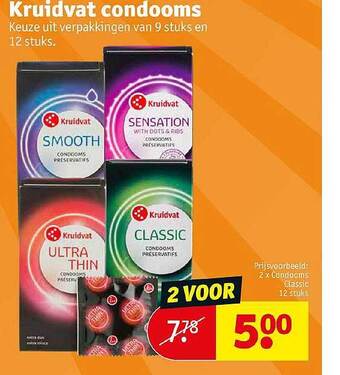 Kruidvat Kruidvat Condooms aanbieding