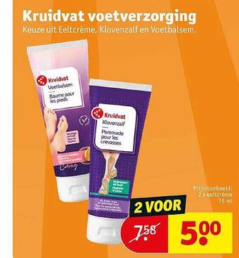 Kruidvat Kruidvat Voetverzorging aanbieding