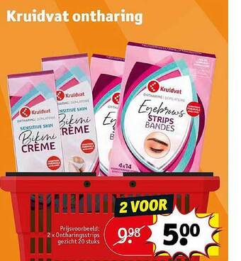 Kruidvat Kruidvat Ontharing aanbieding