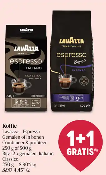 Delhaize Koffie Lavazza - Espresso 250g aanbieding