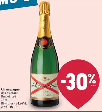 Delhaize Champagne se Castellane Brut of rose 75cl aanbieding