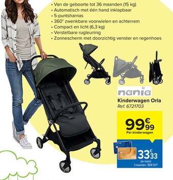 Carrefour Kinderwagen Orla aanbieding