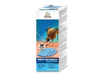 Hubo Fortus Anti-Moustix navulling tabletten anti-mug 30 stuks aanbieding