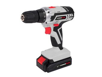 Hubo Powerplus EG POWC1071 schroefboormachine 20V Li-ion aanbieding