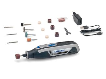 Hubo Dremel multigereedschap-systeem 7760JA (Dremel Lite, model 7760-15 + 15 acc. + USB-kabel en adapter + quick start guide + acc aanbieding