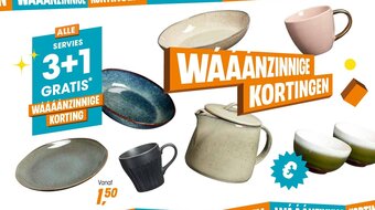 Kwantum Servies aanbieding