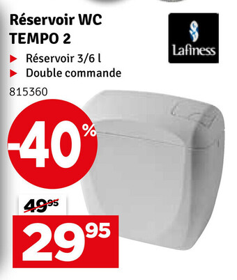 Lafiness Reservoir WC Tempo 2