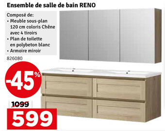 Ensemble de salle de bain RENO