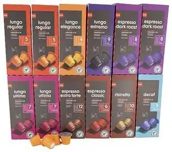 HEMA HEMA Koffiecups Assorti - Alle Smaken - 12x24 Stuks aanbieding