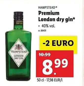 Hampstead Premium London Dry Gin
