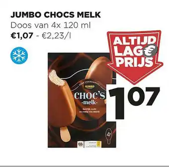 Jumbo Chocs Melk 120ml