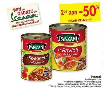Intermarché Panzani aanbieding