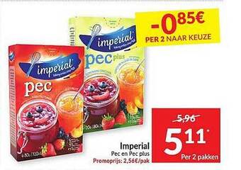 Intermarché Imperial Pec En Pec Plus aanbieding