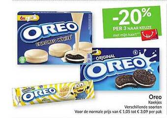 Intermarché Oreo Koekjes aanbieding