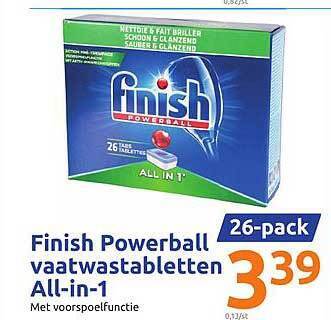 Finish Powerball Vaatwastabletten Allin1