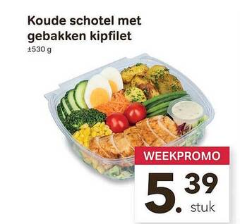 Bon Ap Koude Schotel Met Gebakken Kipfilet aanbieding