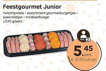 Bon Ap Feestgourmet Junior aanbieding