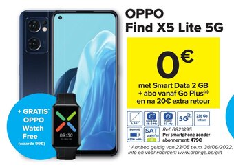 Carrefour Oppo Find X5 Lite 5G aanbieding