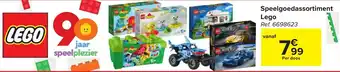 Carrefour Speelgoedassortiment Lego aanbieding