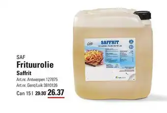 Saf Frituurolie Saffrit
