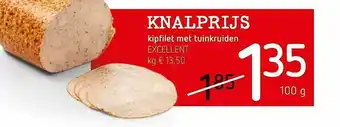 Kipfilet Met Tuinkruiden Excellent 100g
