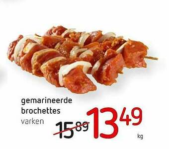 Gemarineerde Brochettes Varken
