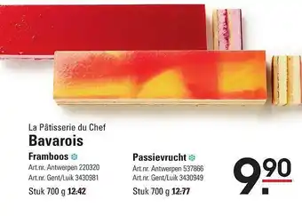 La Pâtisserie Du Chef Bavarois Framboos Of Passievrucht