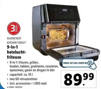 Lidl 9-in-1 Heteluchtfriteuse aanbieding