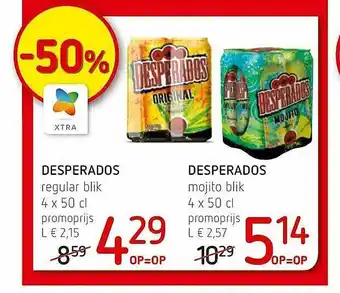 Desperados Regular Blik Of Mojito Blik