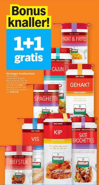 Albert Heijn Verstegen Kruidenmixen aanbieding