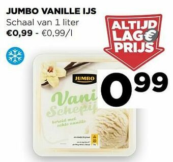 Jumbo Jumbo vanille ijs aanbieding