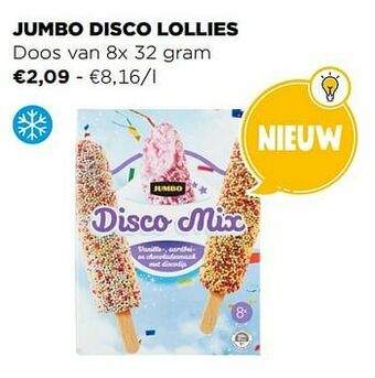 Jumbo disco lollies