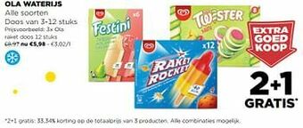 Jumbo Ola raket doos aanbieding