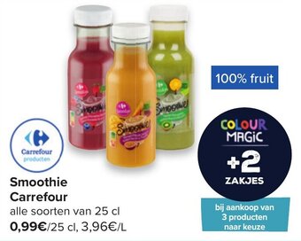 Carrefour Smoothie Carrefour aanbieding