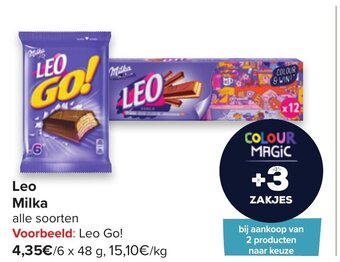 Carrefour Leo Milka aanbieding