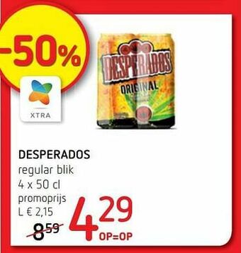 Desperados regular blik