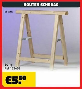 Houten schraag