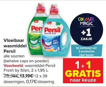 Carrefour Vloeibaar wasmiddel Persil aanbieding