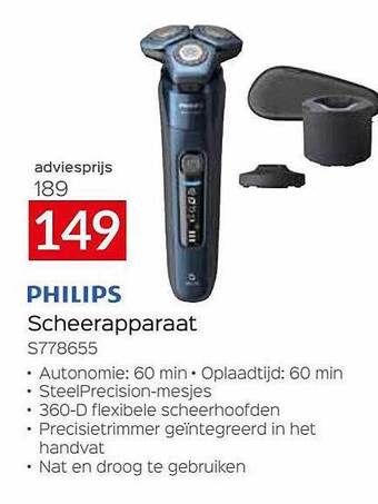 Selexion Philips Scheerapparaat aanbieding