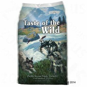 Zooplus 2x12,2kg Pacific Stream Puppy Taste of the Wild Hondenvoer aanbieding