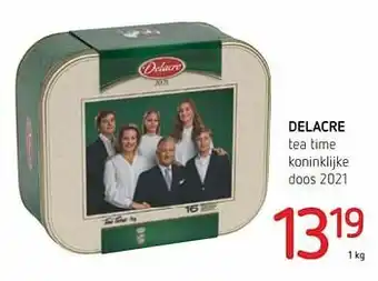 Delacre tea time koninklijke