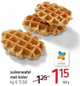 Spar Colruyt Suikerwafel met boter aanbieding