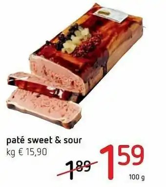 Paté sweet + sour