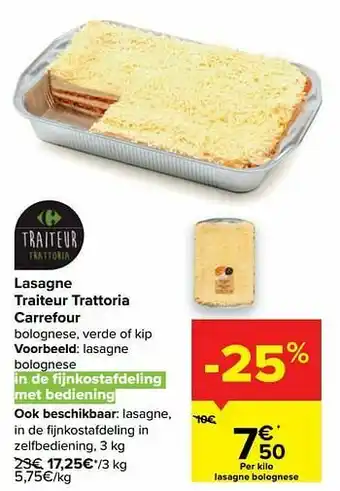 Lasagne bolognese