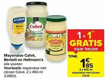 Mayonaise met citroen calvé