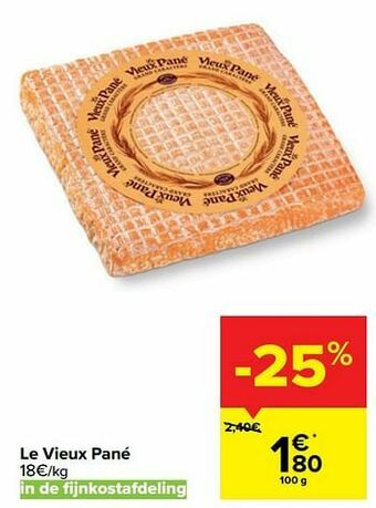 Carrefour Le vieux pané aanbieding
