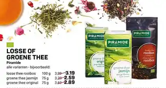 Ekoplaza Losse Of Groene Thee aanbieding