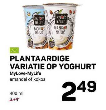Ekoplaza Plantaardige Variatie Op Yoghurt aanbieding