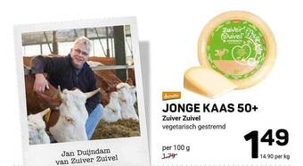 Ekoplaza Jonge Kaas 50+ Zuiver Zuivel aanbieding